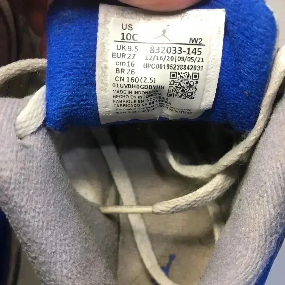 The Jordan 3 Retro Racer Blue 10C
